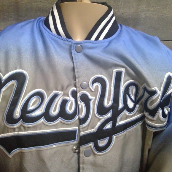 Million Guy Men's New York Jacket L Coat Blue - Picture 5 of 14